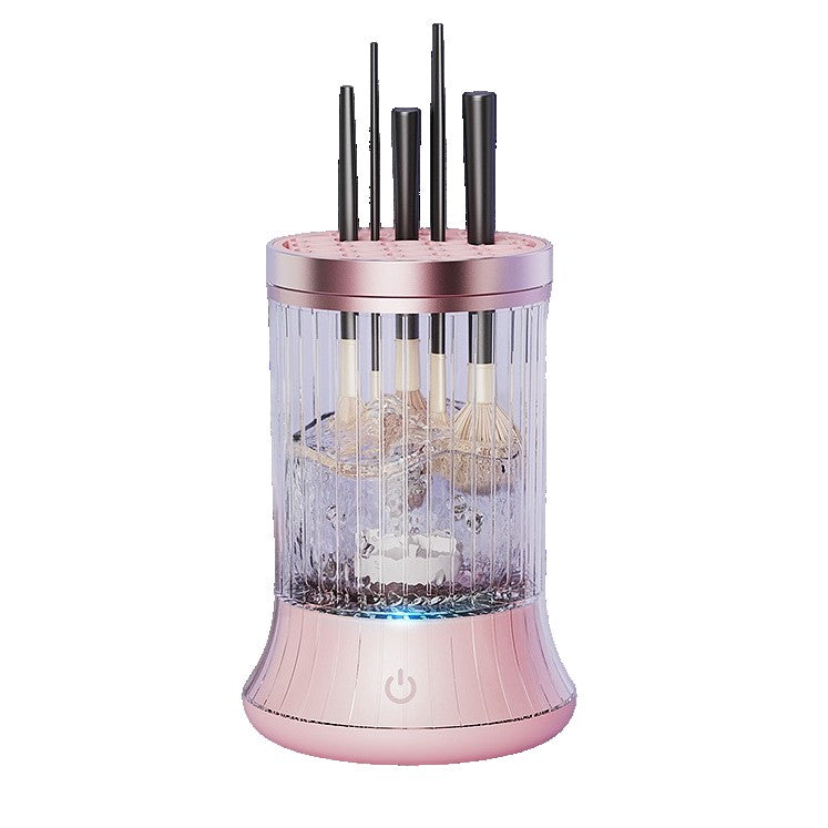 Dispozitiv Portabil de Curatare a Pensulelor de Machiaj Potrivit pentru Pensule de Diferite Dimensiuni 7000RPM Vibratii Sonice, USB