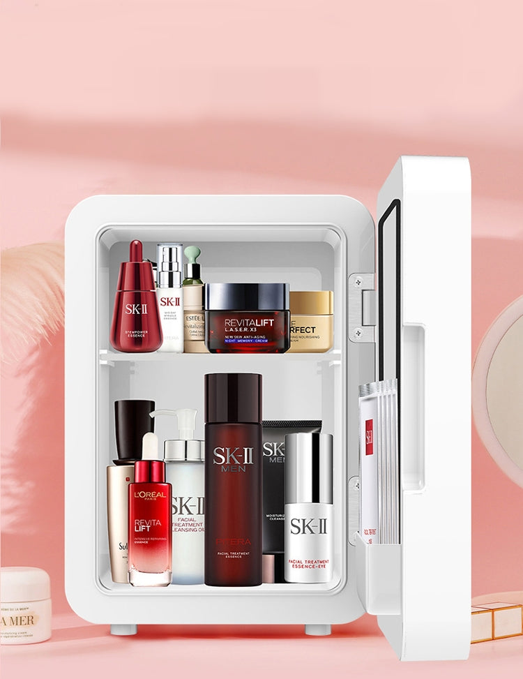 Mini frigider cosmetice dubla functie de incalzire/racire portabil 8L