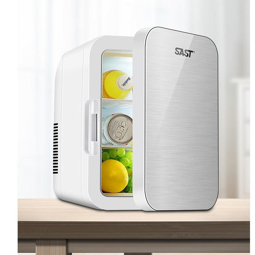 Mini frigider cosmetice dubla functie de incalzire/racire portabil 8L