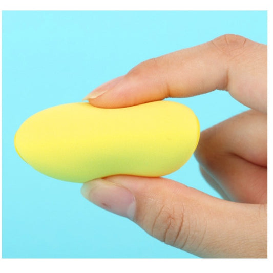 Set 3 Burete de Machiaj Triunghi Reutilizabili Utilizare Umeda sau Uscata Powder Puff