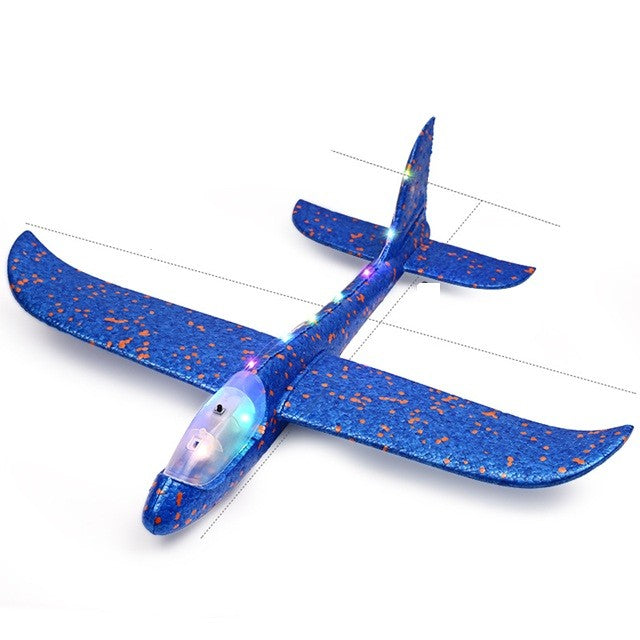 Pistol cu Lansator de Avion din Polistiren+Plastic