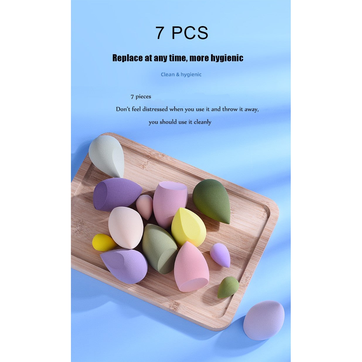 Set 7 Buretei Machiaj Premium