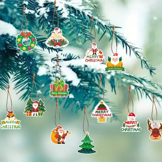 Set Decoratiuni de Craciun pentru Modele Variate 12 Piese model A